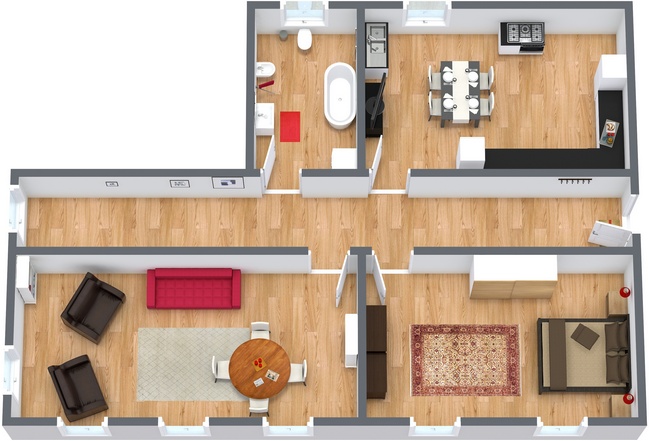 Planimétrie Appartement N.109