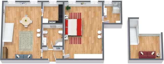Planimétrie Appartement N.174