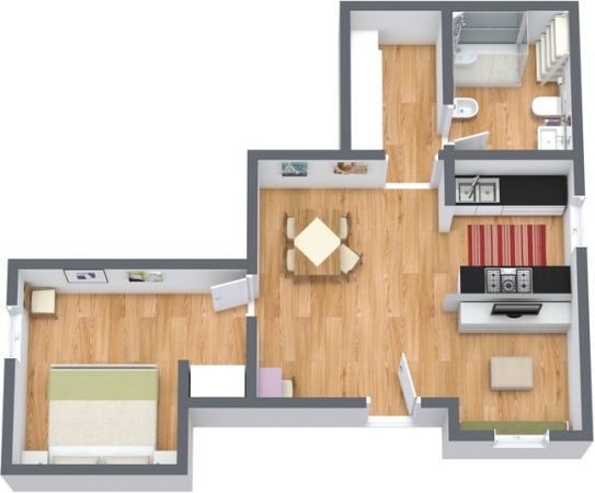 Planimétrie Appartement N.205