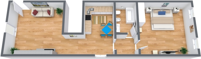 Planimétrie Appartement N.316