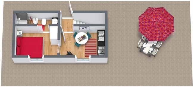 Planimétrie Appartement N.89